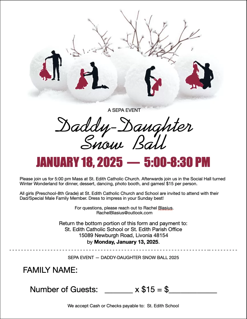 2025 Daddy-Daughter Snow Ball